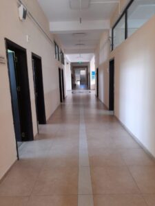 DTMU Rustavi campus building main entrance hall